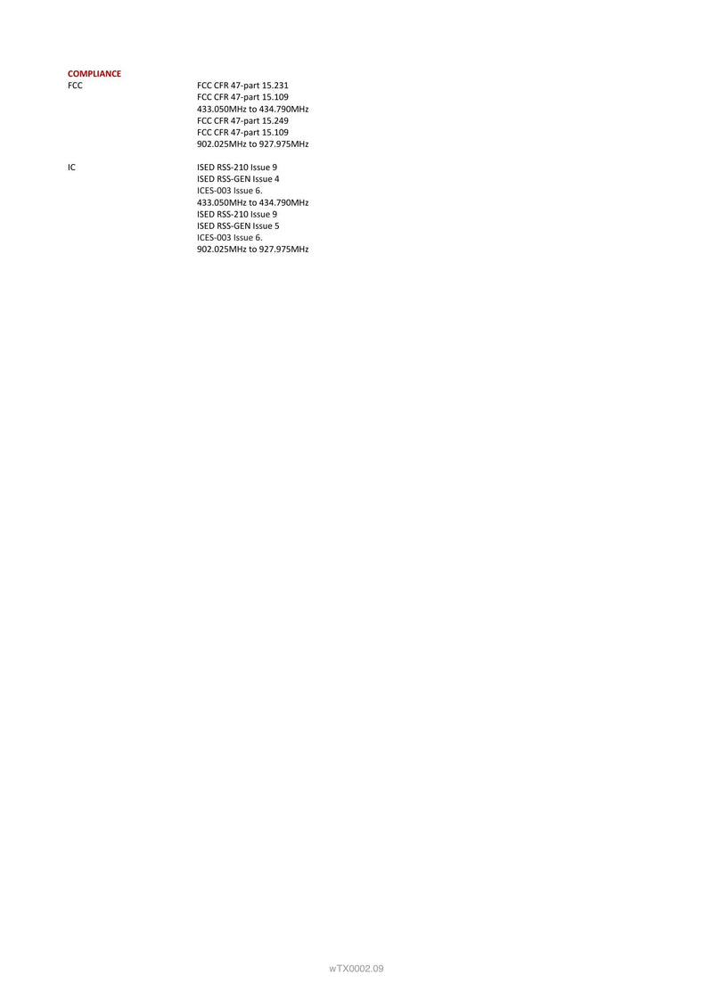 TX0002 - 2 Function Mini Transmitter — Page 2