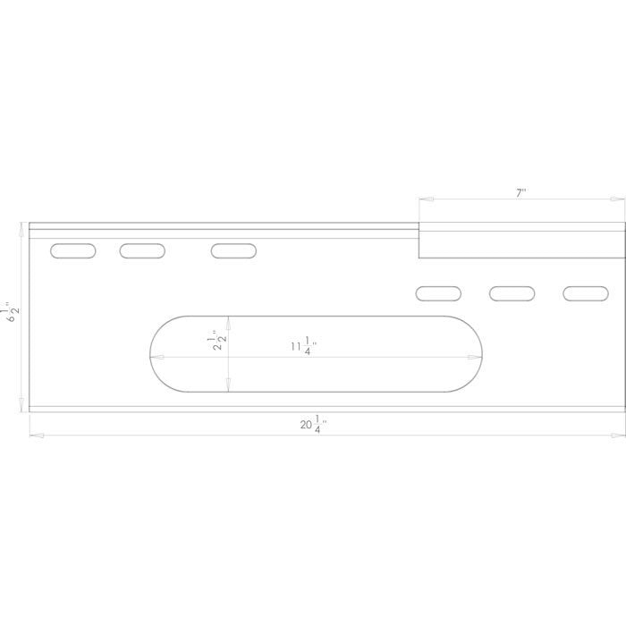 Standard Winch Mount 654 Series