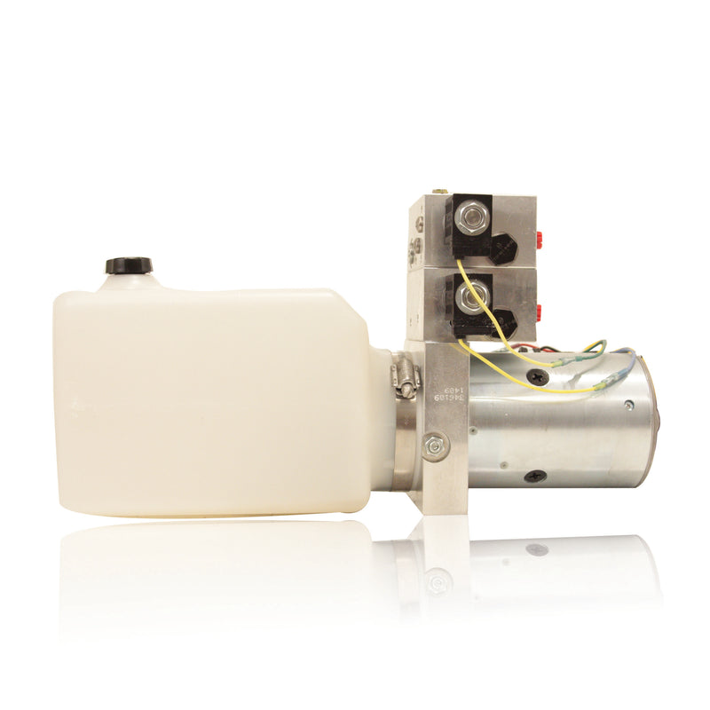 Bucher 4 Way Power Up/Down/In/Out Pump with Poly Reservoir