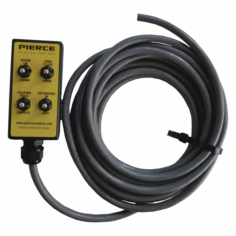 8 Function PIERCE Toggle Switch Remote for 8 Way Pump or Wrecker Valve Body