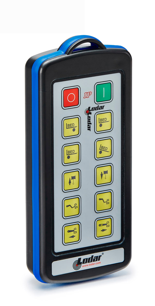 Lodar Industrial Wireless Replacement Transmitter - 92 Series - 10 Functions [92210TX-8]