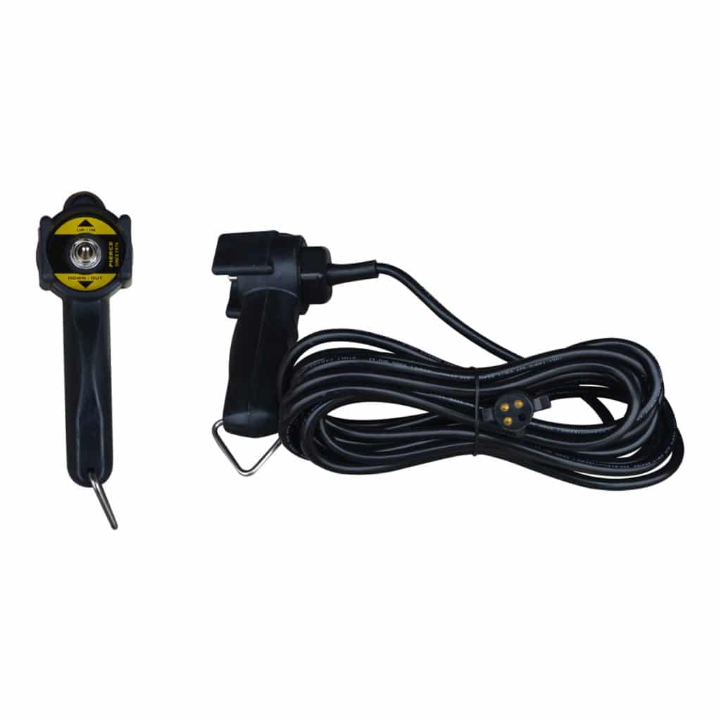 PIERCE Toggle Switch Remote - 20ft Cord - 4 Prong Vulcanized Plug - PIERCE 
