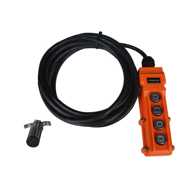 PIERCE 4 Button Momentary Remote Control with 15 Foot Cord